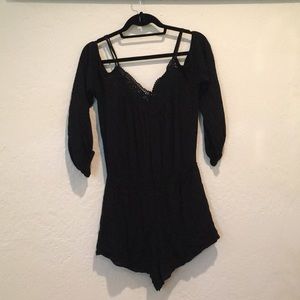 Cold Shoulder Romper